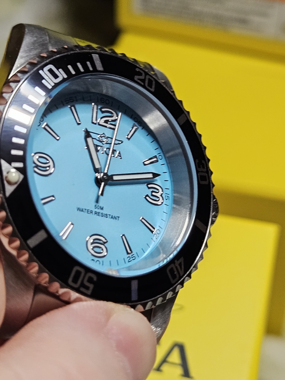 Invicta Specialty Rowan Stainless Steel with Turquoise Dial - Picture 11 of 16